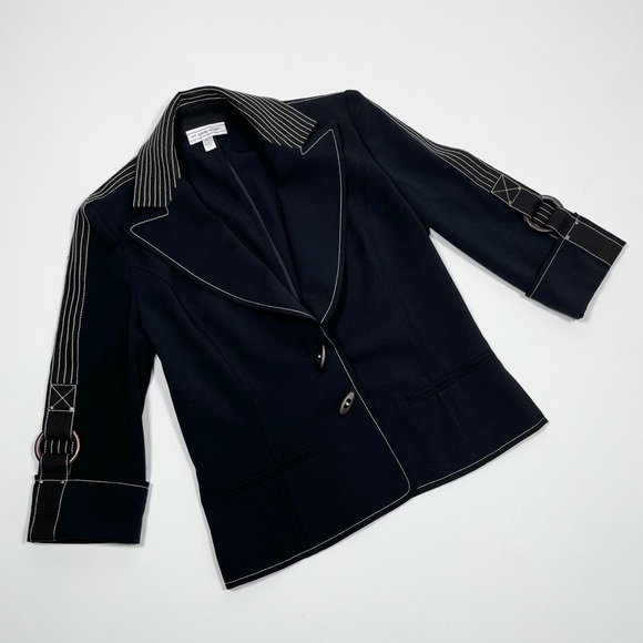 ST. JOHN sport 3/4 sleeve jacket P - Picture 3 of 16